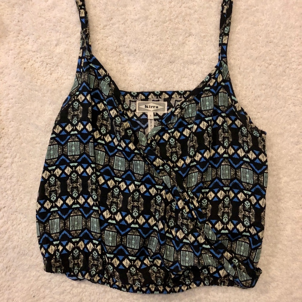 Patterned tank top